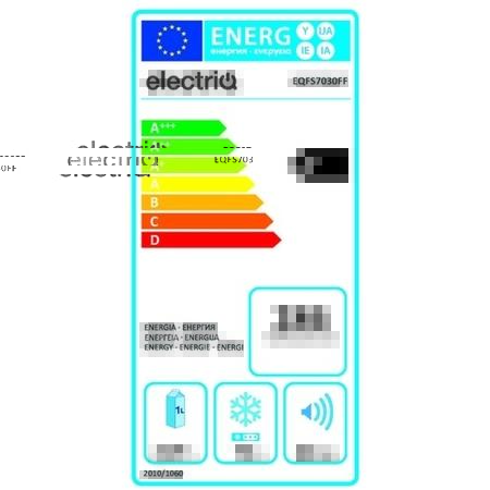 electriQ EQFS7030FF 295 Litre Freestanding Fridge Freezer 70/30 Split Frost Free 59.5cm Wide - White