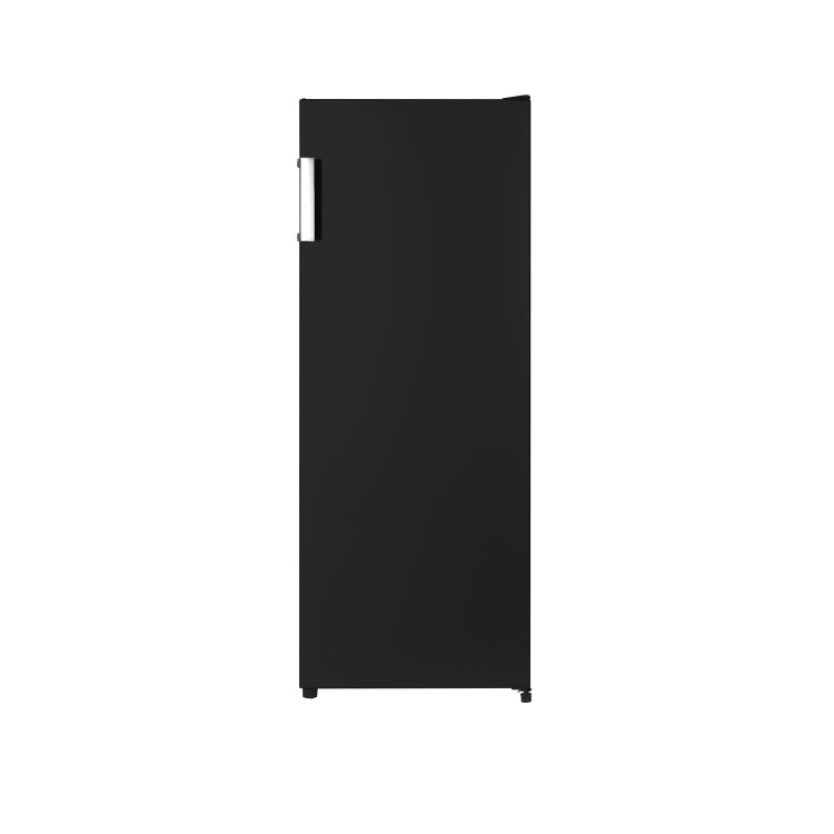 GRADE A1 - electriQ 166 Litre Freestanding Upright Freezer 144cm Tall Frost Free 55cm Wide - Black 