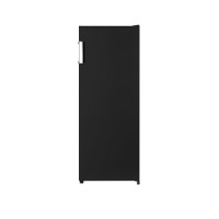 GRADE A1 - electriQ 166 Litre Freestanding Upright Freezer 144cm Tall Frost Free 55cm Wide - Black 