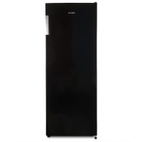 Refurbished electriQ EQFSF144FFB Freestanding 166 Litre Upright Freezer Black