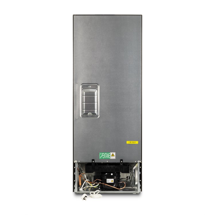 Refurbished electriQ EQFSF144FFB Freestanding 166 Litre Upright Freezer Black