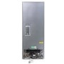 electriQ 166 Litre Freestanding Upright Freezer - Stainless Steel