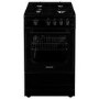 Refurbished electriQ EQGC1B50 50cm Single Gas Cooker Black
