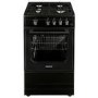 electriQ 50cm Gas Cooker - Black