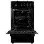 Refurbished electriQ EQGC1B50 50cm Single Gas Cooker Black