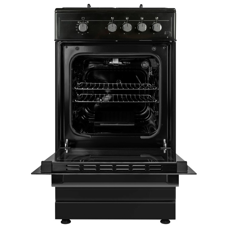 electriQ 50cm Gas Cooker - Black