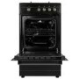 electriQ 50cm Gas Cooker - Black