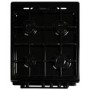 Refurbished electriQ EQGC1B50 50cm Single Gas Cooker Black