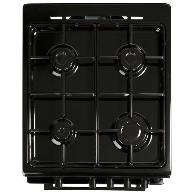 electriQ 50cm Gas Cooker - Black
