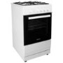 Refurbished electriQ EQGC1W50 50cm Single Oven Gas Cooker White