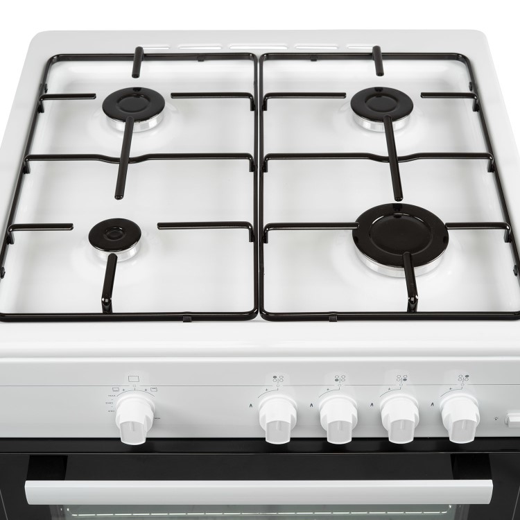 electriQ 60cm Gas Cooker - White