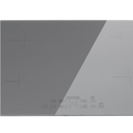 Refurbished electriQ EQINDTOUCH60LG 60cm 4 Zone Induction Hob Grey
