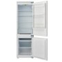 GRADE A1 - electriQ 54cm Integrated static 70/30 Fridge Freezer