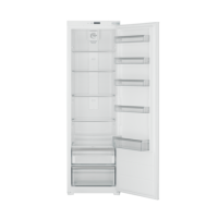 GRADE A2 - electriQ 54cm Wide Tall Integrated Larder Fridge - White