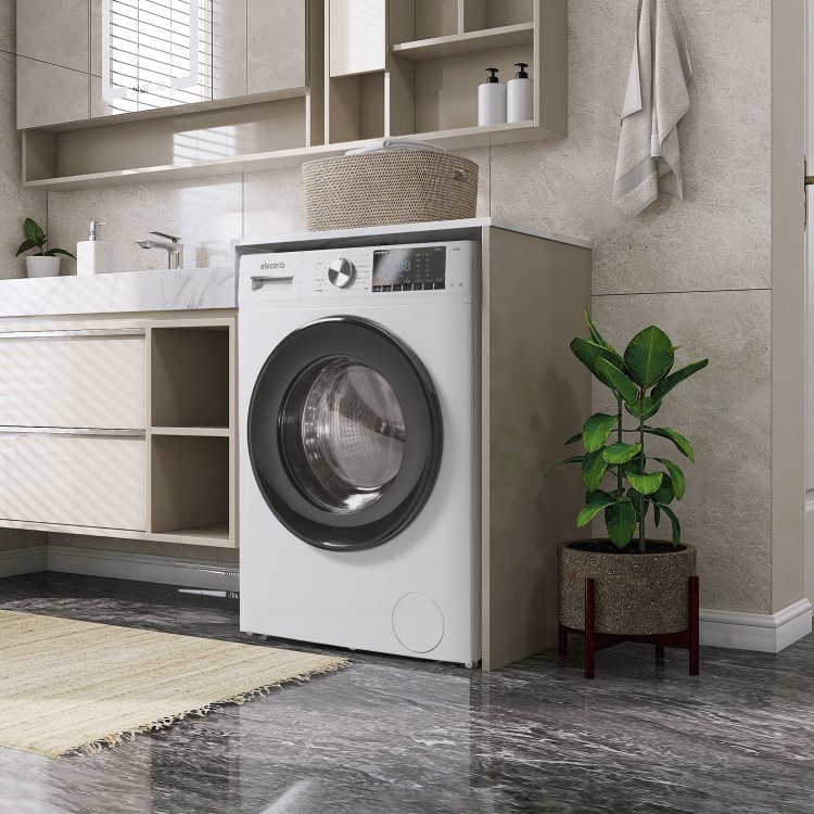 electriQ 8kg 1400rpm Washing Machine - White