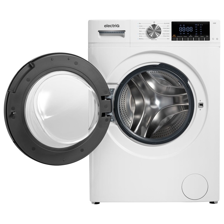 electriQ 10kg 1400rpm Washing Machine - Quiet A-Rated - White