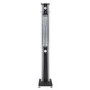 electriQ Freestanding Electric Patio Heater - 1.8kW with 5 Heat Settings Remote and Light