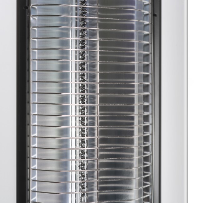 electriQ Freestanding Electric Patio Heater - 1.8kW with 5 Heat Settings  Remote and Light | electriQ