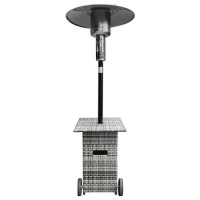 Refurbished electriQ EQODHMGR Mushroom Outdoor Gas Patio Heater