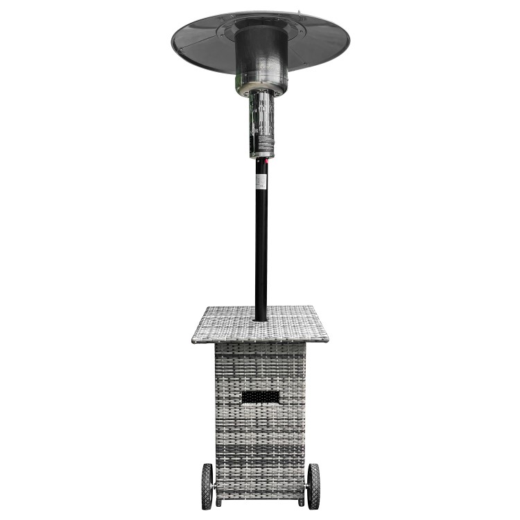 Refurbished electriQ EQODHMGR Mushroom Outdoor Gas Patio Heater
