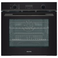 electriQ Self Cleaning Pyrolytic Multifunction Single Oven - Black