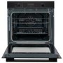 electriQ Self Cleaning Pyrolytic Multifunction Single Oven - Black