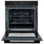 Refurbished electriQ EQOVENA3BK 60cm Single Built In Electric Oven Black