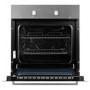 electriQ 60cm 4 Zone Ceramic Hob & 65L Electric Single Oven Pack