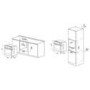 electriQ Electric Single Oven - White