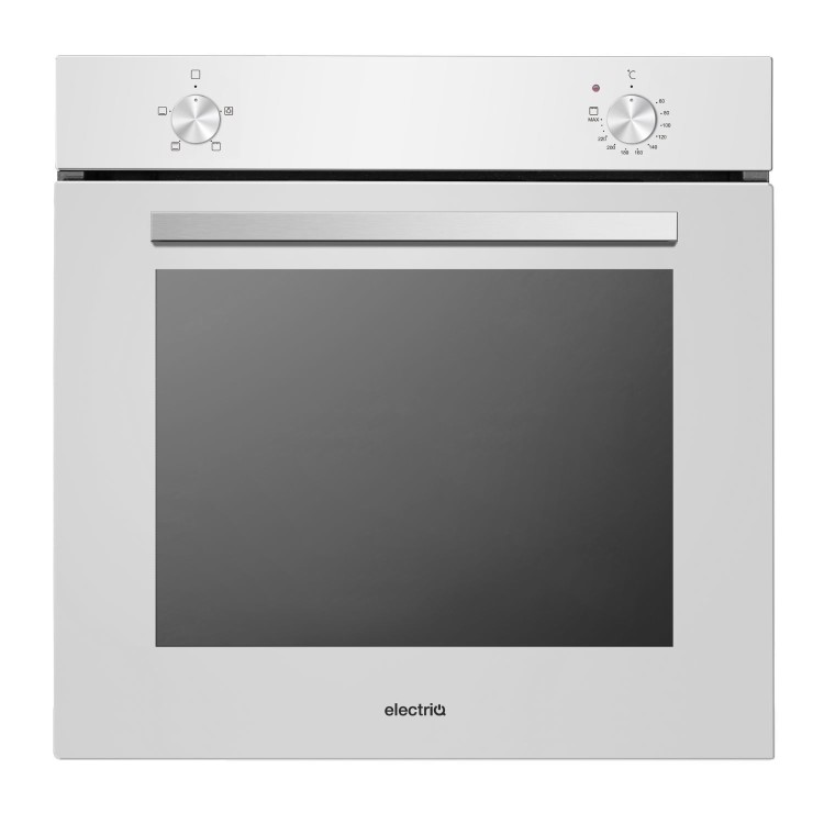 electriQ Electric Single Oven - White