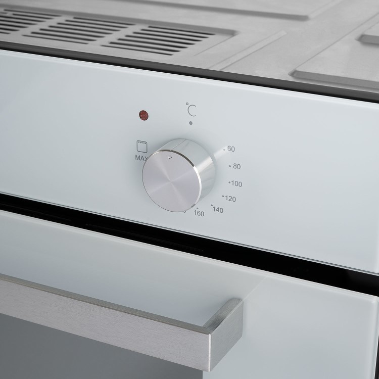 electriQ Electric Single Oven - White