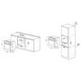 electriQ Electric Single Oven - White