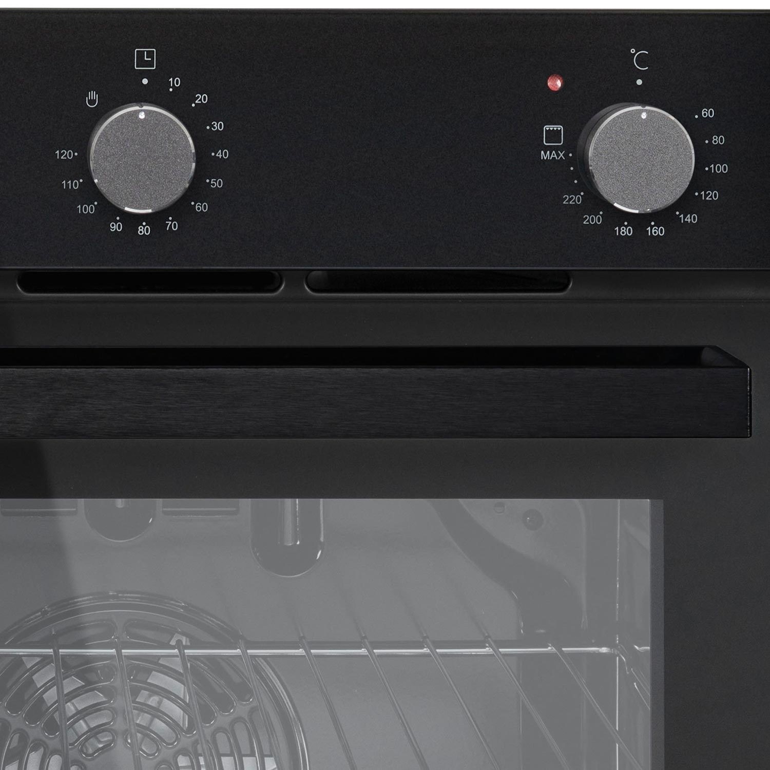 electriQ Electric Fan Assisted Oven Black electriQ