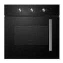 EQOVENM2RBLK electriQ Fan Assisted Single Oven with Side Opening Door - Black