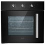 Refurbished electriQ EQOVENM2RBLK 60cm Single Built In Electric Oven