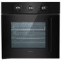 electriQ Fan Assisted Single Oven with Side Opening Door - Black