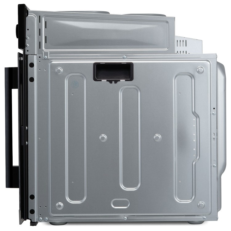 electriQ Fan Assisted Single Oven with Side Opening Door - Black