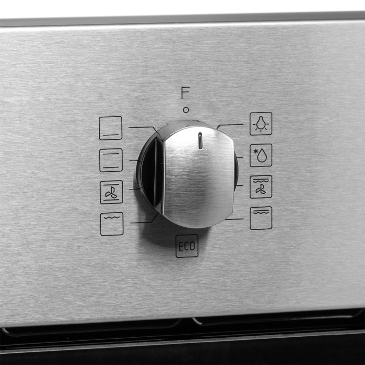 electriQ Fan Assisted Single Oven with Side Opening Door - Stainless Steel