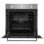 Refurbished electriQ EQOVENM2SS 60cm Single Built In Electric Oven - Stainless Steel