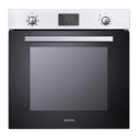 EQOVENM3SS electriQ Electric Single Fan Oven with Digital Clock - Stainless Steel