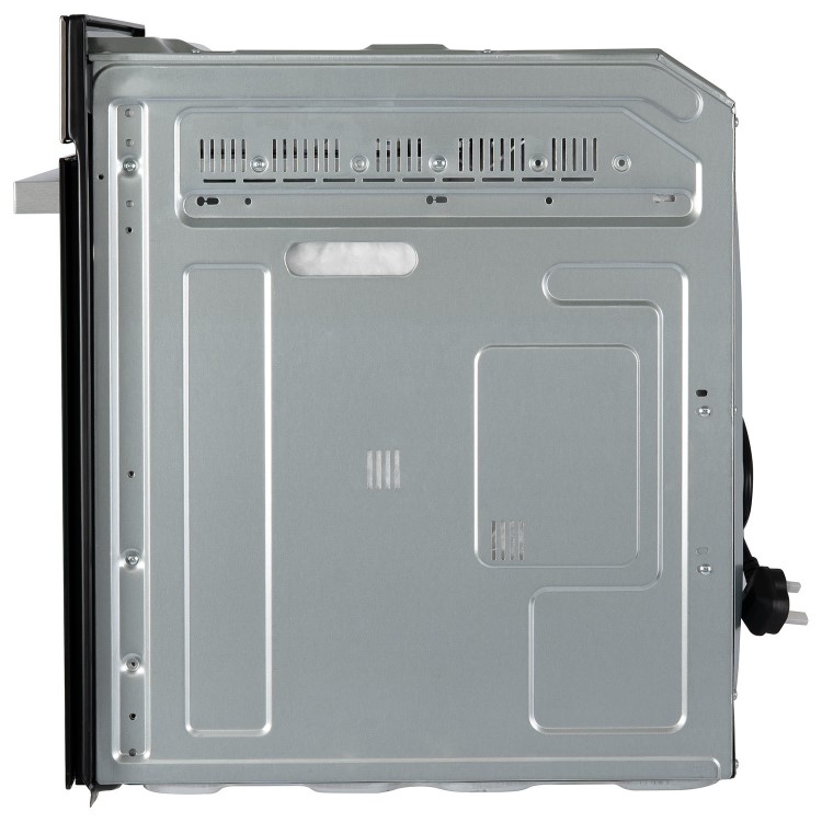 electriQ Electric Fan Assisted Single Oven with LED Timer - Stainless Steel