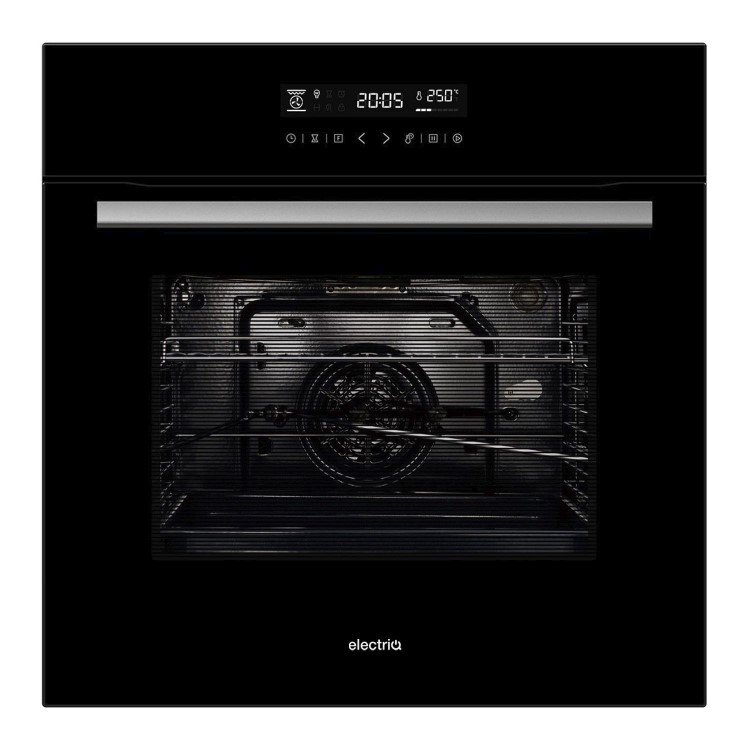 Refurbished electriQ EQOVENM4 Plug In 60cm Single Built In Electric Oven