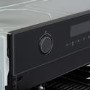 Refurbished electriQ EQOVENM5BLACK 60cm Single Built In Electric Oven Black