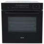 Refurbished electriQ EQOVENM6BLACK 60cm Single Built In Electric Oven Black