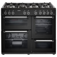 electriQ 100cm Gas Range Cooker – Black