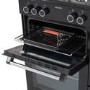 electriQ 100cm Gas Range Cooker – Black
