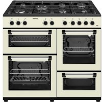 electriq 100cm Gas Range Cooker - Cream