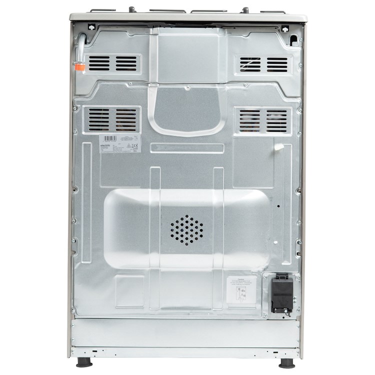 Refurbished 60cm Double Oven Dual Fuel Cooker - Silver