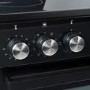 Refurbished electriQ EQRANGE90SINDK 90cm Single Cavity Induction Range Cooker Black