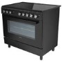 Refurbished electriQ EQRANGE90SINDK 90cm Single Cavity Induction Range Cooker Black